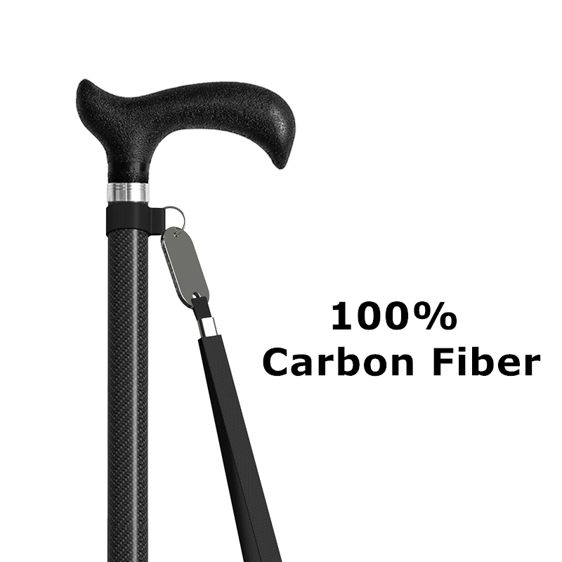 Stable Carbon Fiber Walking Aid for Outdoor Hiking and Daily Mobility Equipment