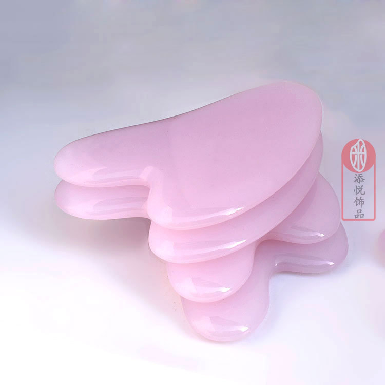 Heart Shape Facial Massage Tools Therapy Scraping for Face Slimming Guasha Board