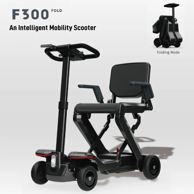 Automatic Folding Electric Mobility Rollator 1