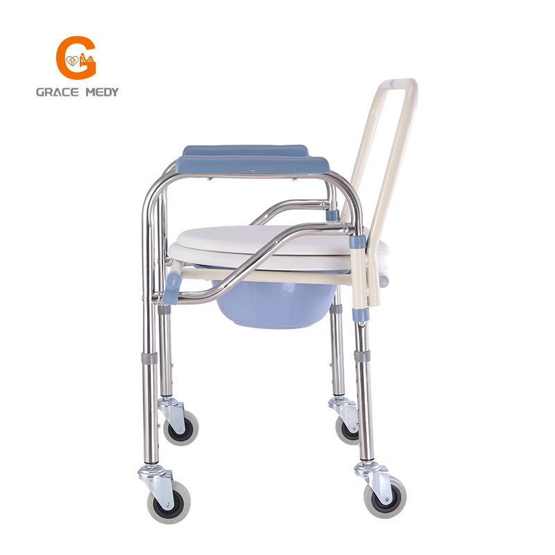 Home Care Shower Commode with Wheels