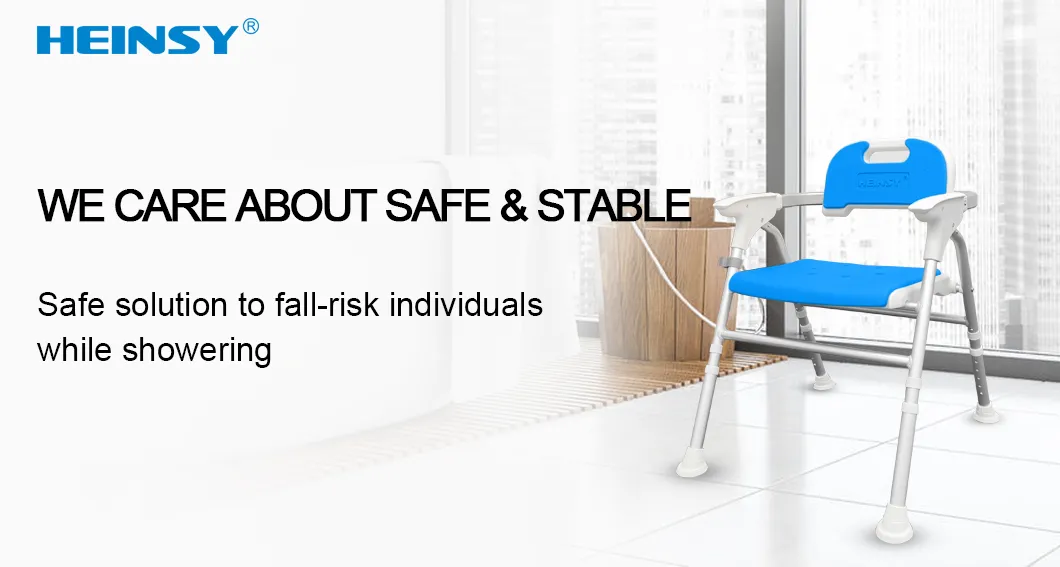 Height Adjustable Bathroom Stool