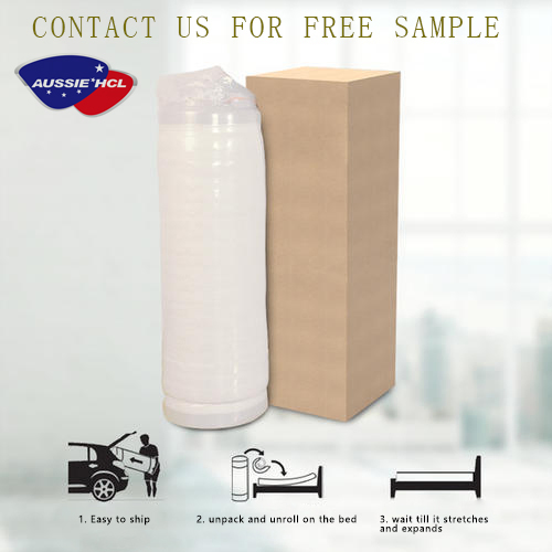 Pressure Relief Hybrid Gel Memory Foam Pocket Spring Mattress in a Box