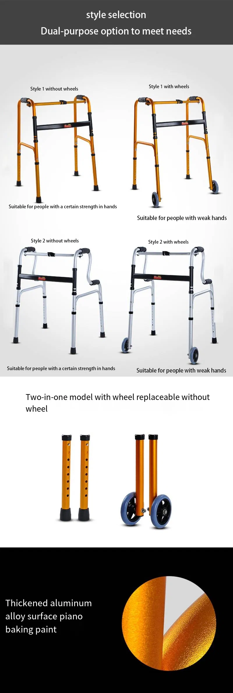 Walking Aid Features