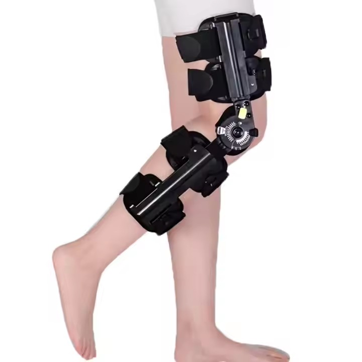 Adjustable Orthopaedic Knee Immobilizer Brace for Rehabilitation Knee Brace Hinge Orthopedic
