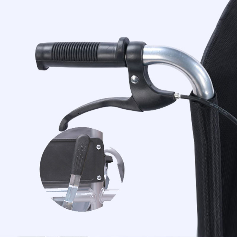 Scooter De Silla De Ruedas Plegable Ligera PARA Discapacitados Mayores Con Commode