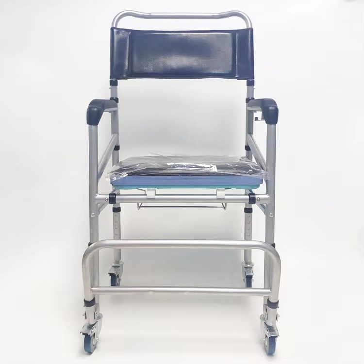 Portable Commode for Elderly Patients with Wheelchair Transfer Capability