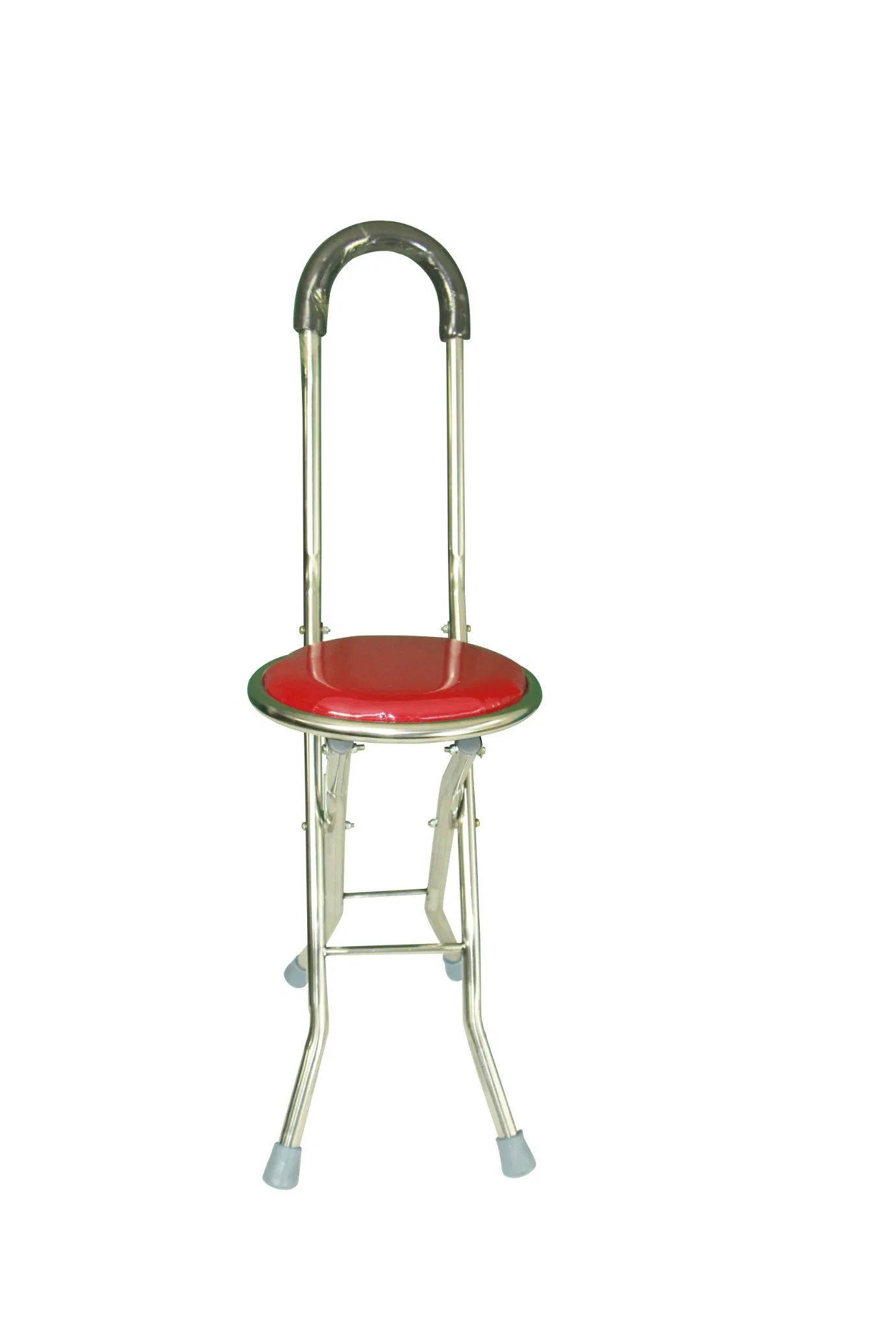 Stainless Steel Materials Cane Stool Walking Aid Chair