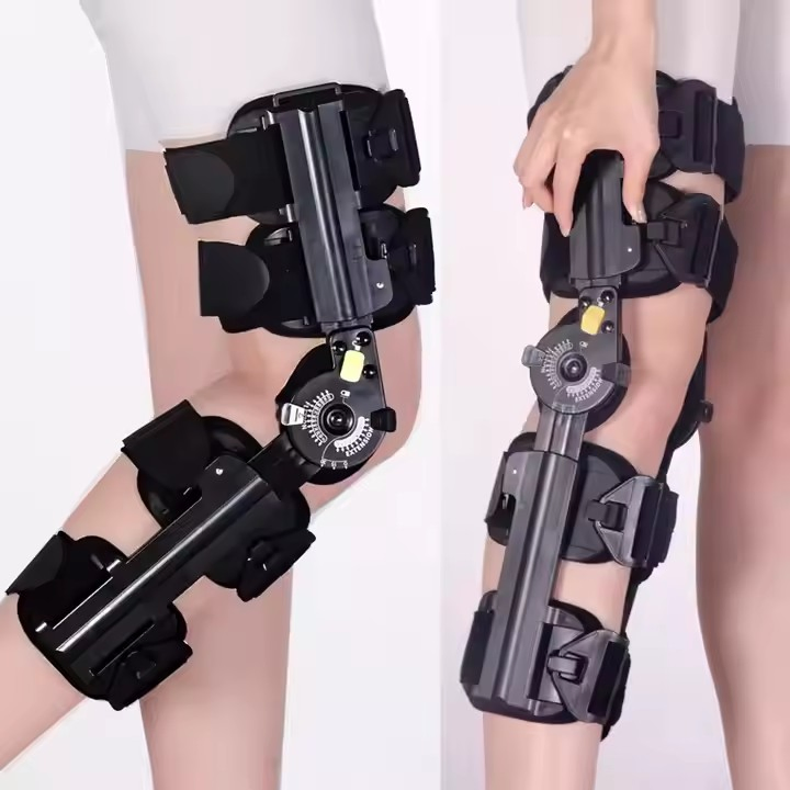 Adjustable Orthopaedic Knee Immobilizer Brace for Rehabilitation Knee Brace Hinge Orthopedic
