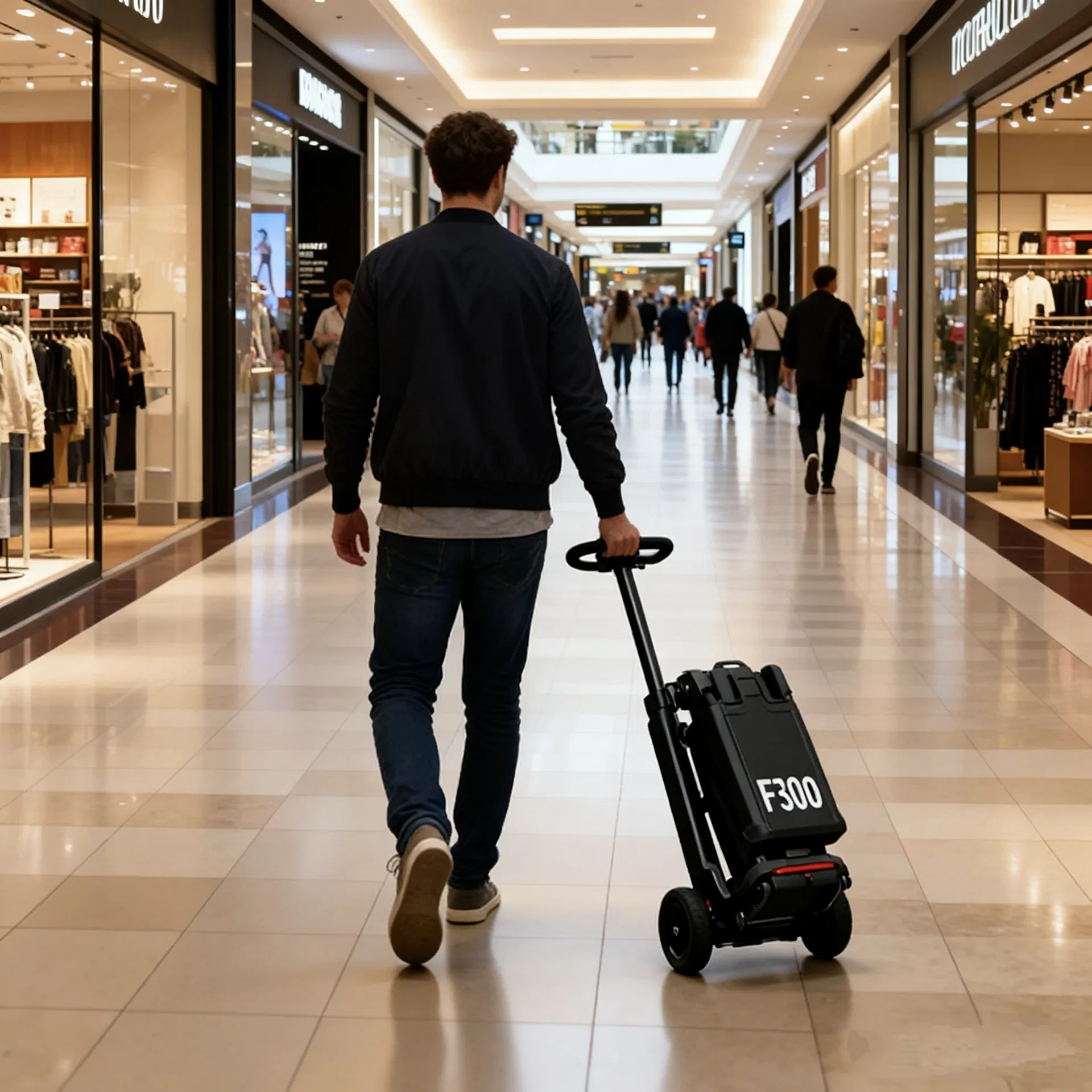 Automatic Folding Electric Mobility Rollator 5