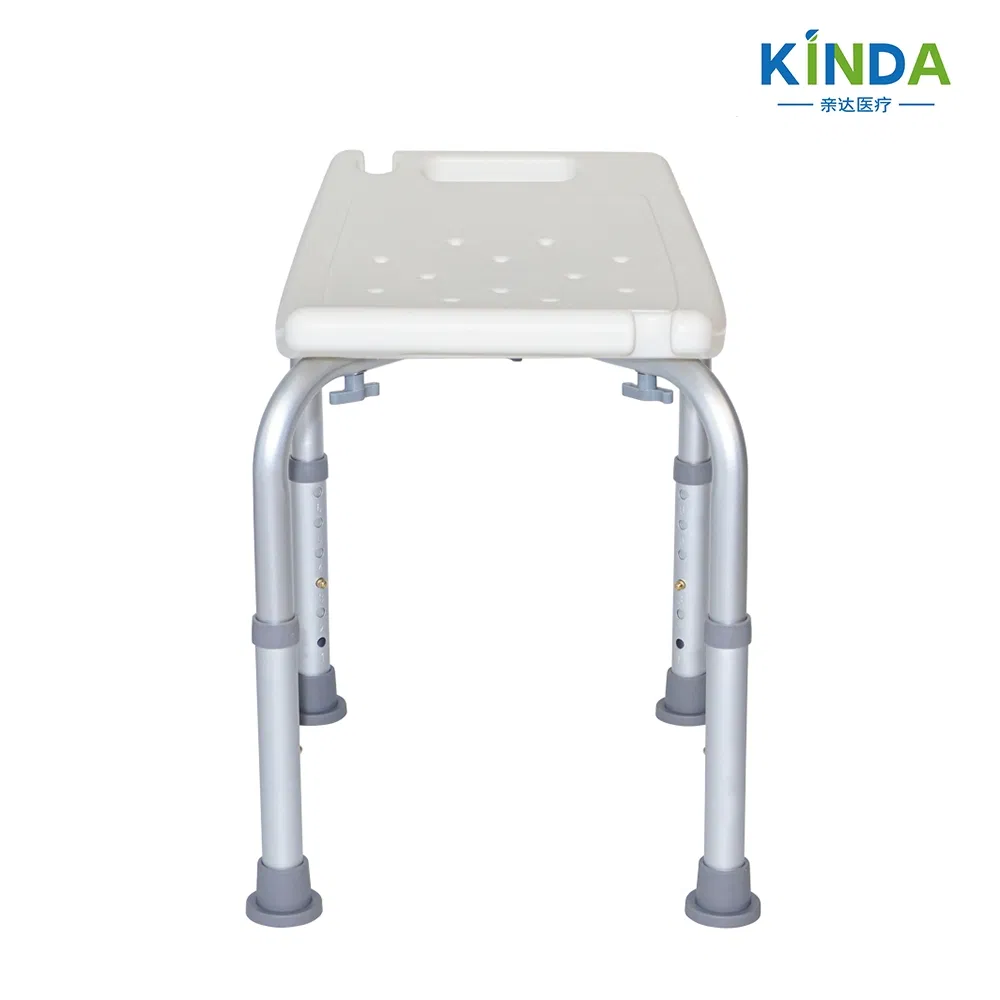 Adjustable Shower Seat with Legs for Elderly Safety