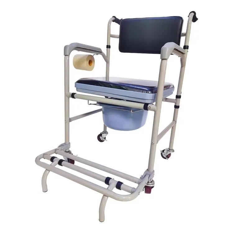 Medical Portable Wheelchair Commode 3
