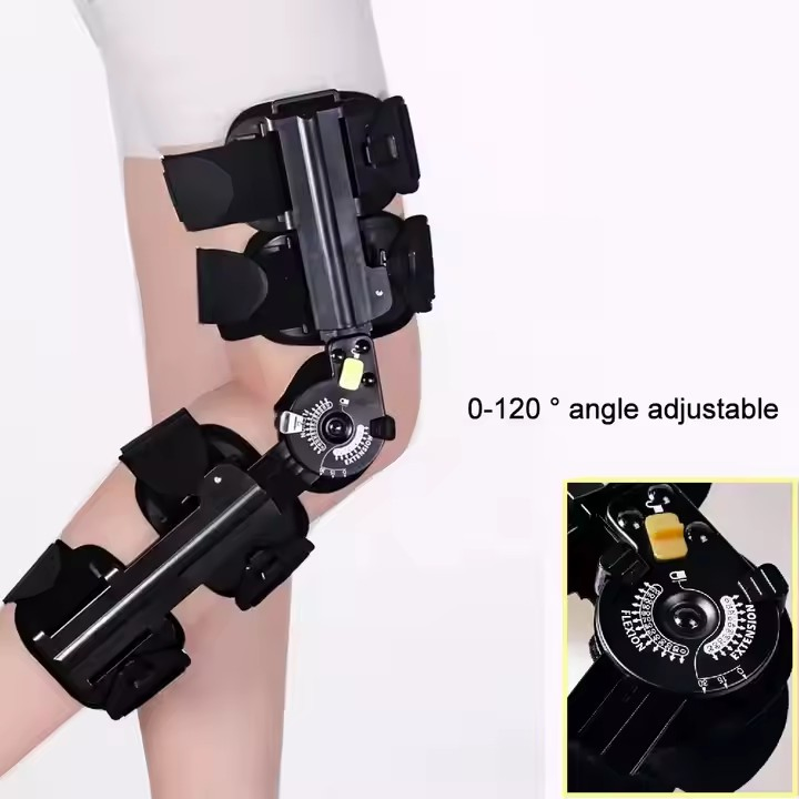 Adjustable Orthopaedic Knee Immobilizer Brace for Rehabilitation Knee Brace Hinge Orthopedic