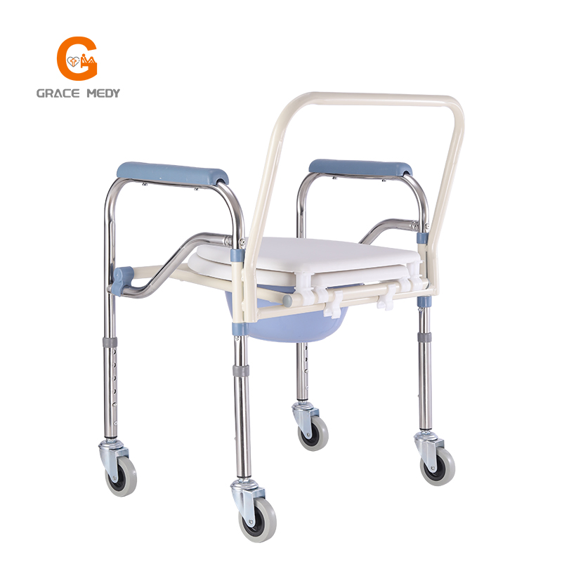 Home Care Shower Commode with Wheels