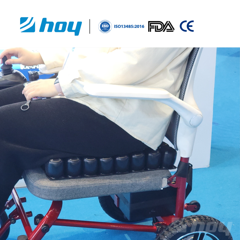 Inflatable Seat Air Cushion Anti-Bedsore Wheelchair Cushion for Elderly Pressure Relief Pile Coating Seat Cushion