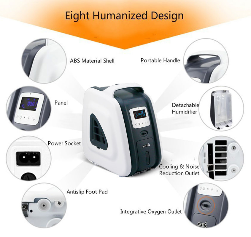 Am-3 Home Office Sanatoriums Use 3L Portable Oxygen Concentrator