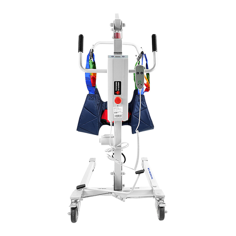 Ksm-210 Homecare Electric Patient Hoist Lift Sling Safe and Easy Transfer Chair Hoyer Lift for Sale