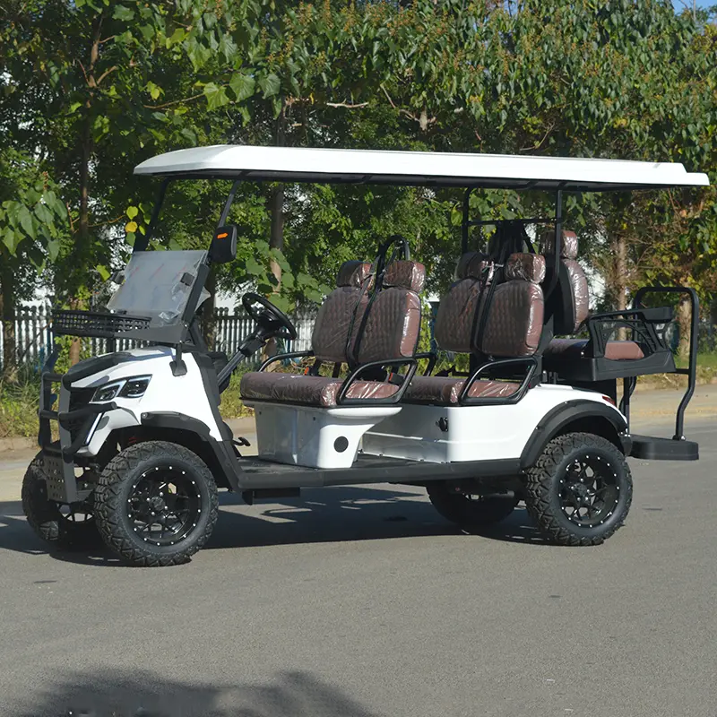 Cheap Wholesale China 6 Seat Electric Golf Carts, 72V Lithium Battery, Comfortable Customized Golf Buggy from Suppliers & Factory Factory, Factories