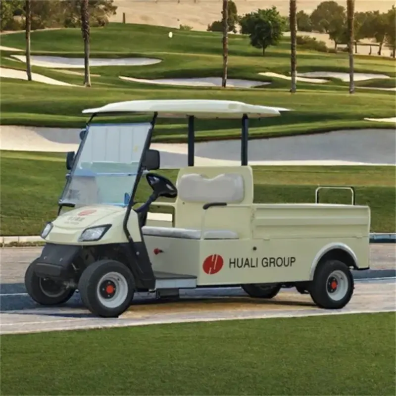 Cheap Cargo Electric Utility off Road Truck Golf Cart 48V Utility Gulf Cart Electric Golf Car Suppliers, Factory