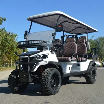 Leibin G70-4+2 CE approved 15-40 km/h low-speed electric golf buggy