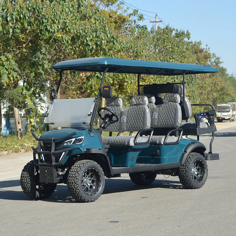 Cheap 72V New Style Modern Fashion 6 Seat Golf Cart Electric Golf Buggy Manufacturers, Supplier