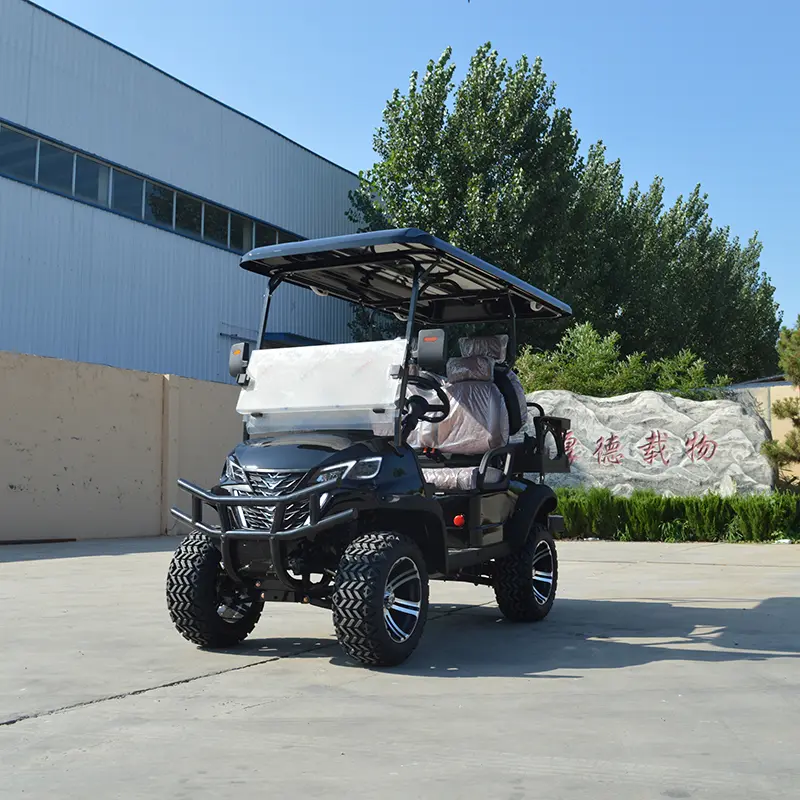 Wholesale Electric Golf Cart 4seated Golf Buggy Sightseeing Bus off-Road 72vgolf Cart Manufacturers, Factory
