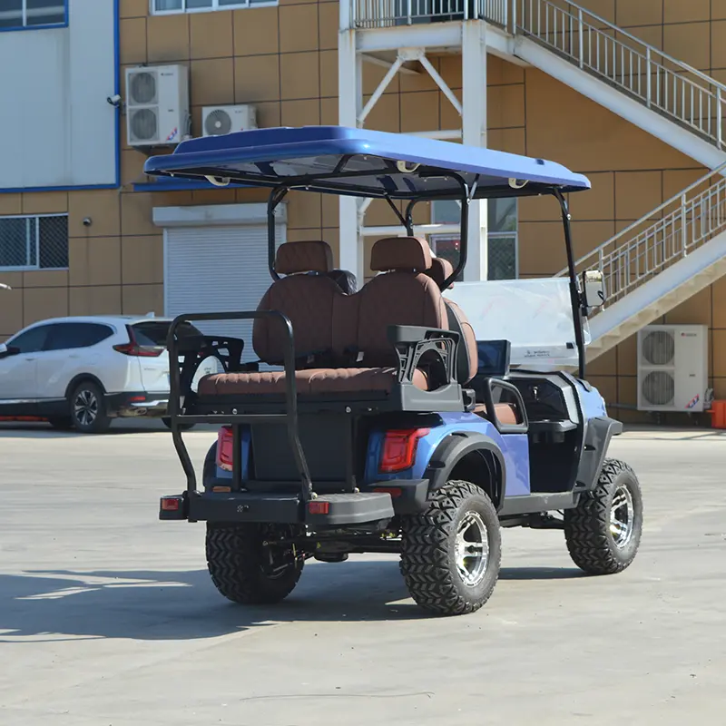 Cheap China Supplier Factory Leibin G90 72V Lithium Battery Off-Road Electric Golf Cart - 4 Seaters, Solar Power, 35 km/h Speed Suppliers, Factory