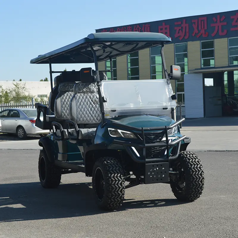 Cheap 72V New Style Modern Fashion 6 Seat Golf Cart Electric Golf Buggy Manufacturers, Supplier