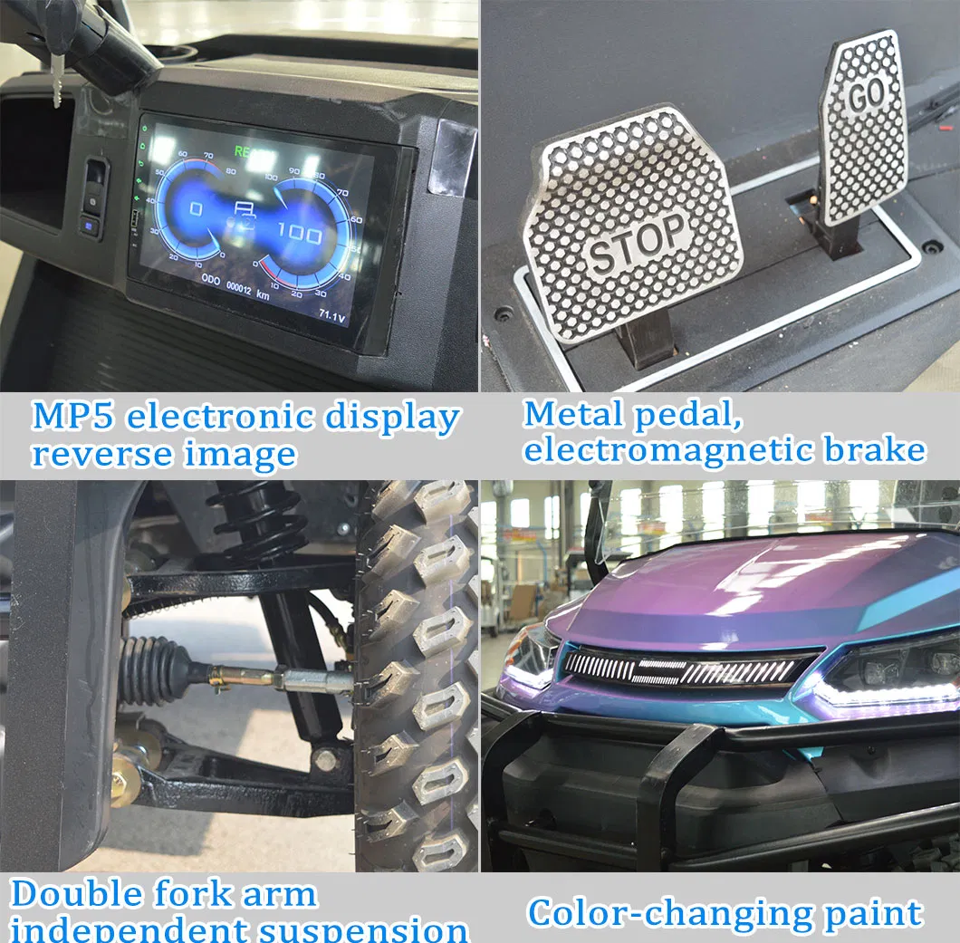 Leibin-G90-72V-Lithium-Battery-Solar-4-Seaters-off-Road-Electric-Street-Legal-Golf-Carts (2)