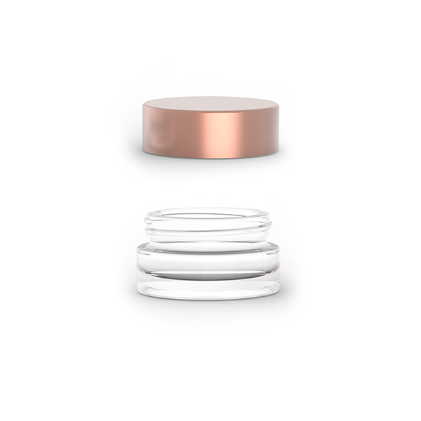 Custom 10g Regular Custom Cream Glass Bottle with PCR Cap Manufacturers, Companies