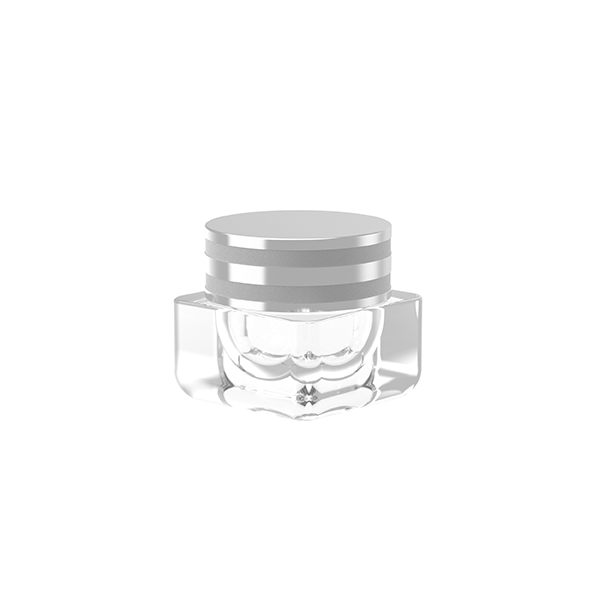 High-Quality Luxury square cosmetics glass jar 15g cosmetic container with aluminum lids Company, Companies