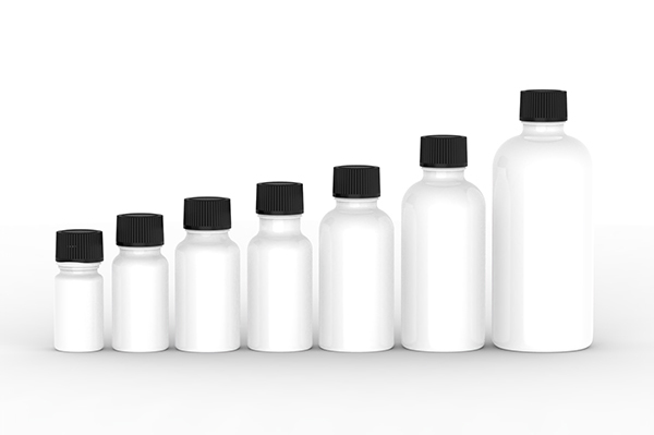Blue Glass Essential Oil Bottle Accessories