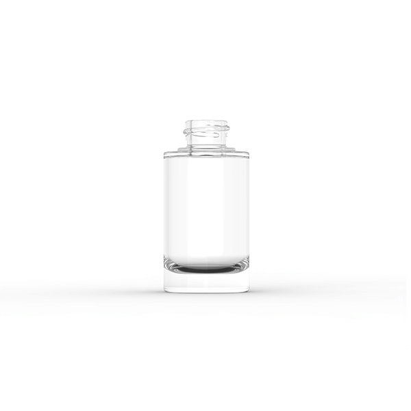 China 30mL Clear Glass foundation Bottle Skincare Packaging Container Companies, Products