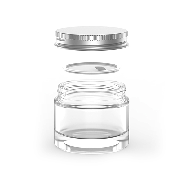 High-Quality 60g custom face cream jar cosmetic glass jar with aluminum cap Suppliers, Company