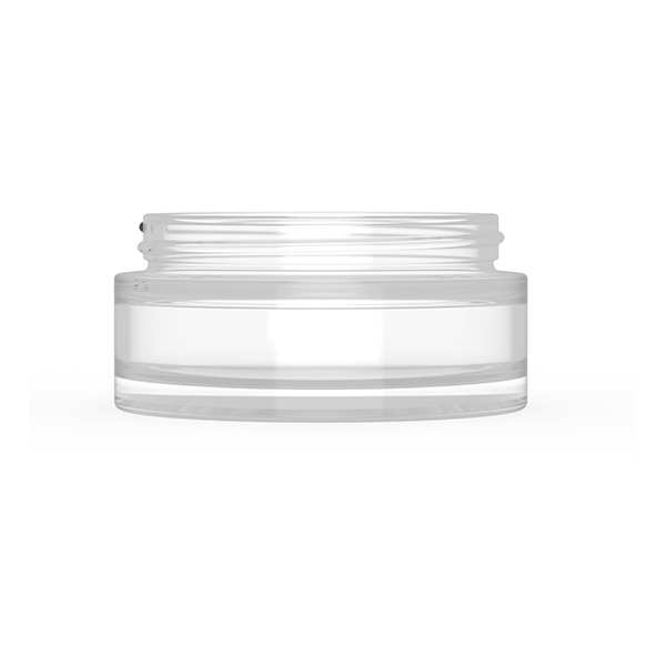 China 120g Facial and Body Cream Glass Jar Cosmetic Packaging with Black Cap Manufacturer, Product