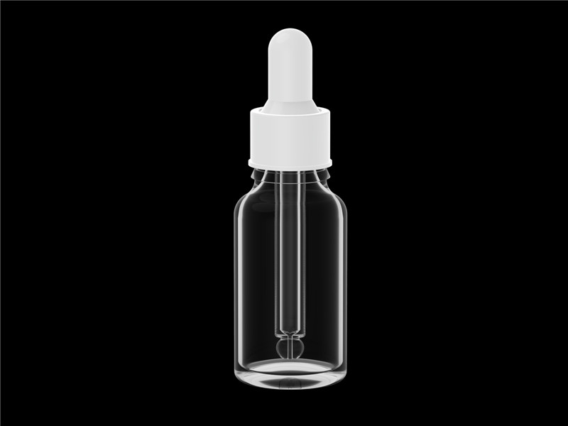 Premium White Glass Cosmetic Packaging