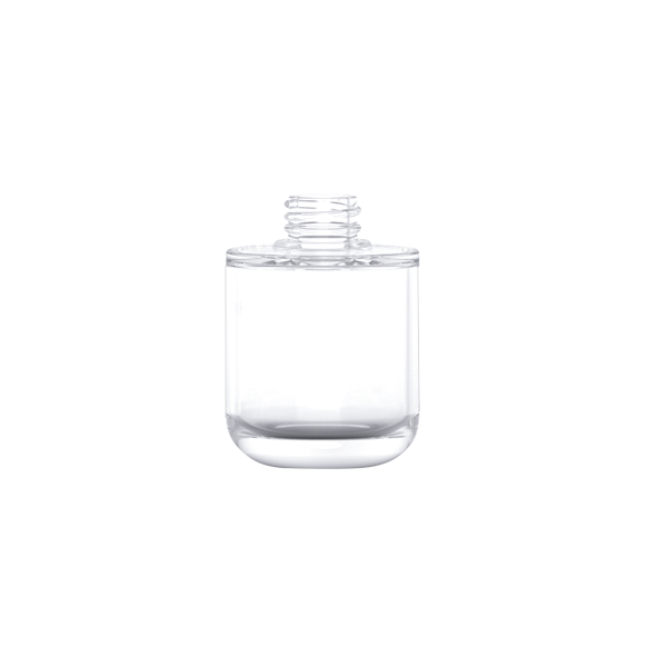 High-Quality 30mL Clear Glass Bottle with Black pump &Cap Skincare Packaging Supplier, Products