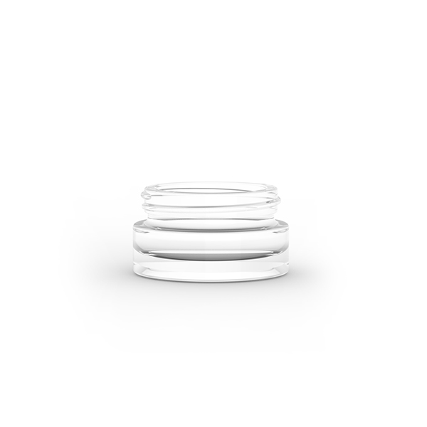 Custom 10g Regular Custom Cream Glass Bottle with PCR Cap Manufacturers, Companies