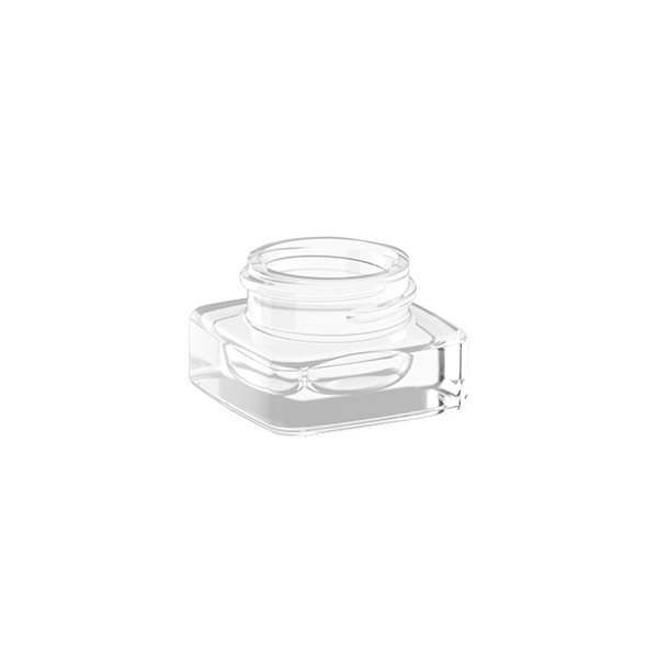 High-Quality Square 3g Glass Empty Eye Cream Jar Manufacturers, Supplier