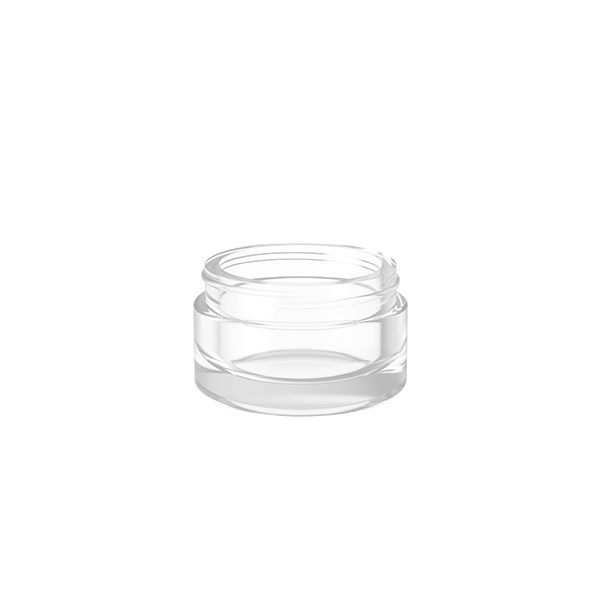 Custom Skincare Cream Container 30g Cosmetic Face Eye Cream Glass Jar with Lids