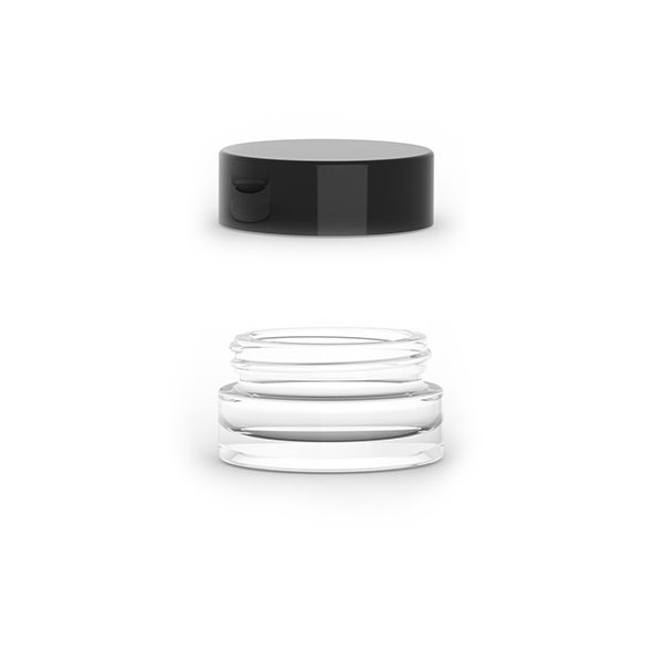 Custom 10g Regular Custom Cream Glass Bottle with PCR Cap Manufacturers, Companies