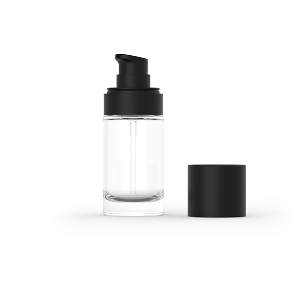 China 30mL Clear Glass foundation Bottle Skincare Packaging Container Companies, Products