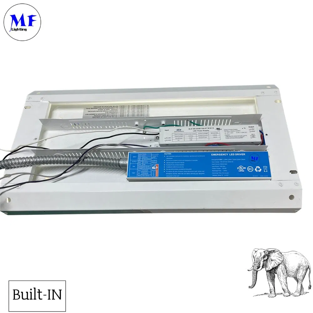 Factory Price UL Listed 0-10V Dimmable LED Emergency Panic Driver with 90 Minute Discharge Time 5 Year Warranty for Wall Light Panel Light Pendant Light