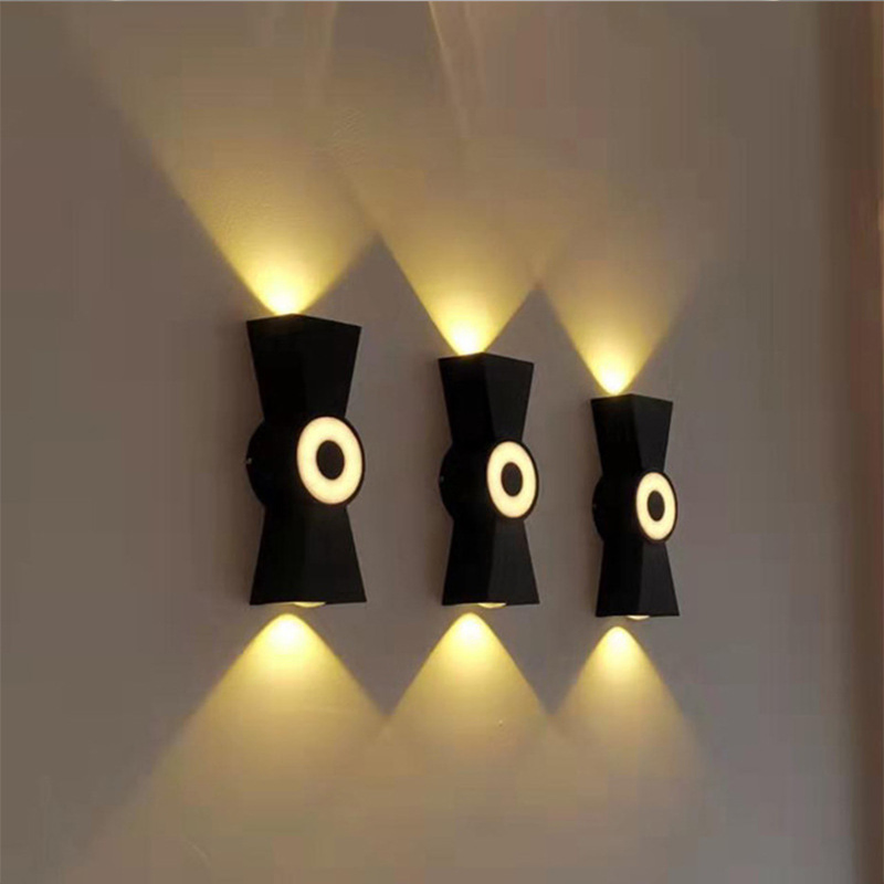 Modern Indoor Outdoor Outside LED Step Lights Wall Bracket Light