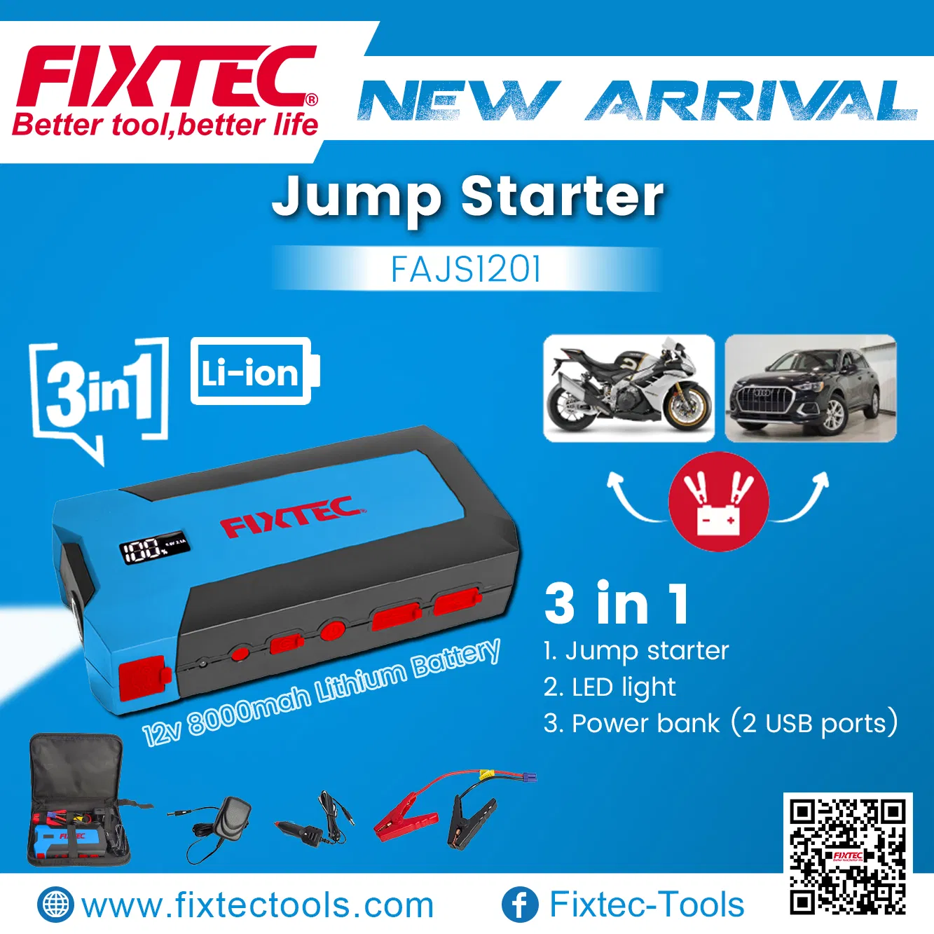 Car Jump Starter Detail