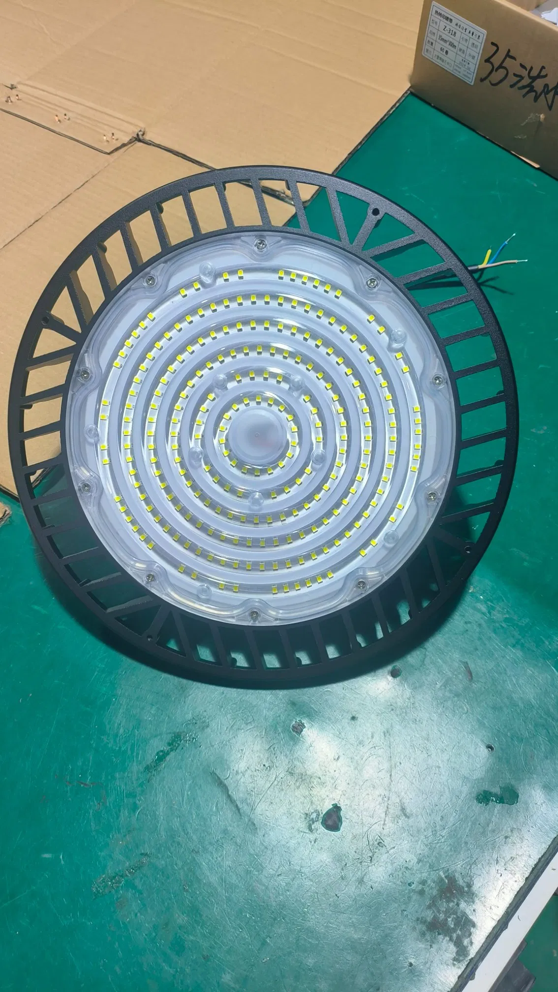 Aluminum Waterproof UFO for LED High Bay Light IP66 SMD Chip High Brightness for Warehouse Factory Workshop Outdoor Lighting