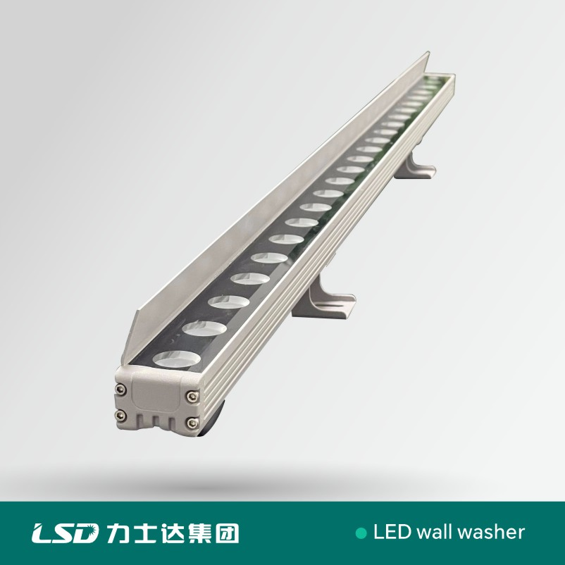 High Quality IP65 Linear RGBW 18W-36W LED Wall Washer DMX512 Outdoor and Facade Lamp