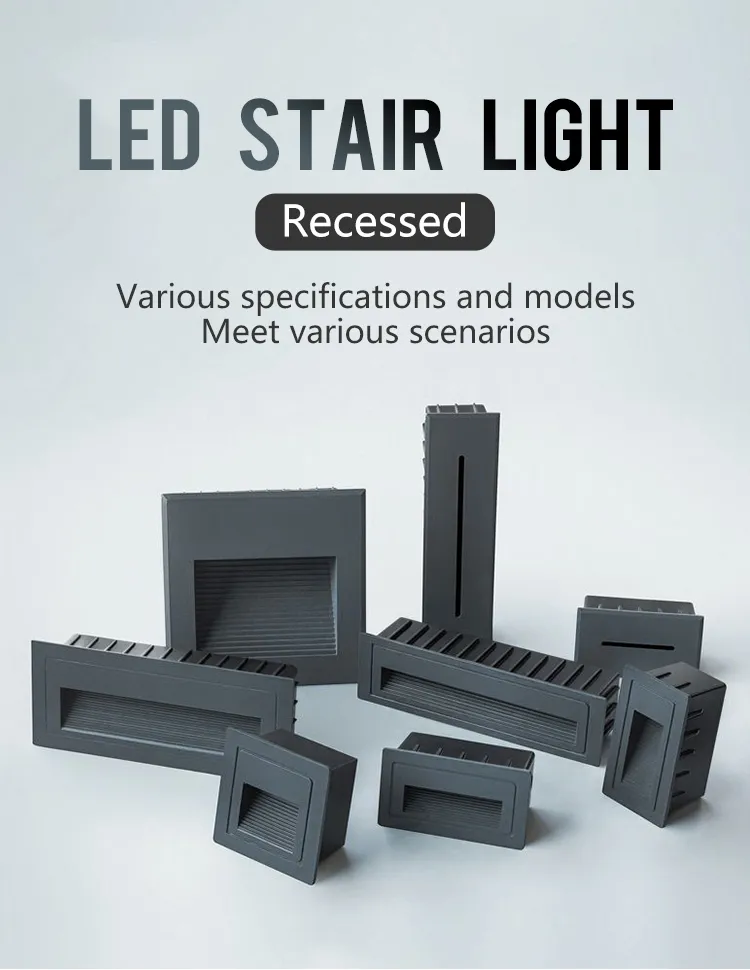 Recessed LED Step Light