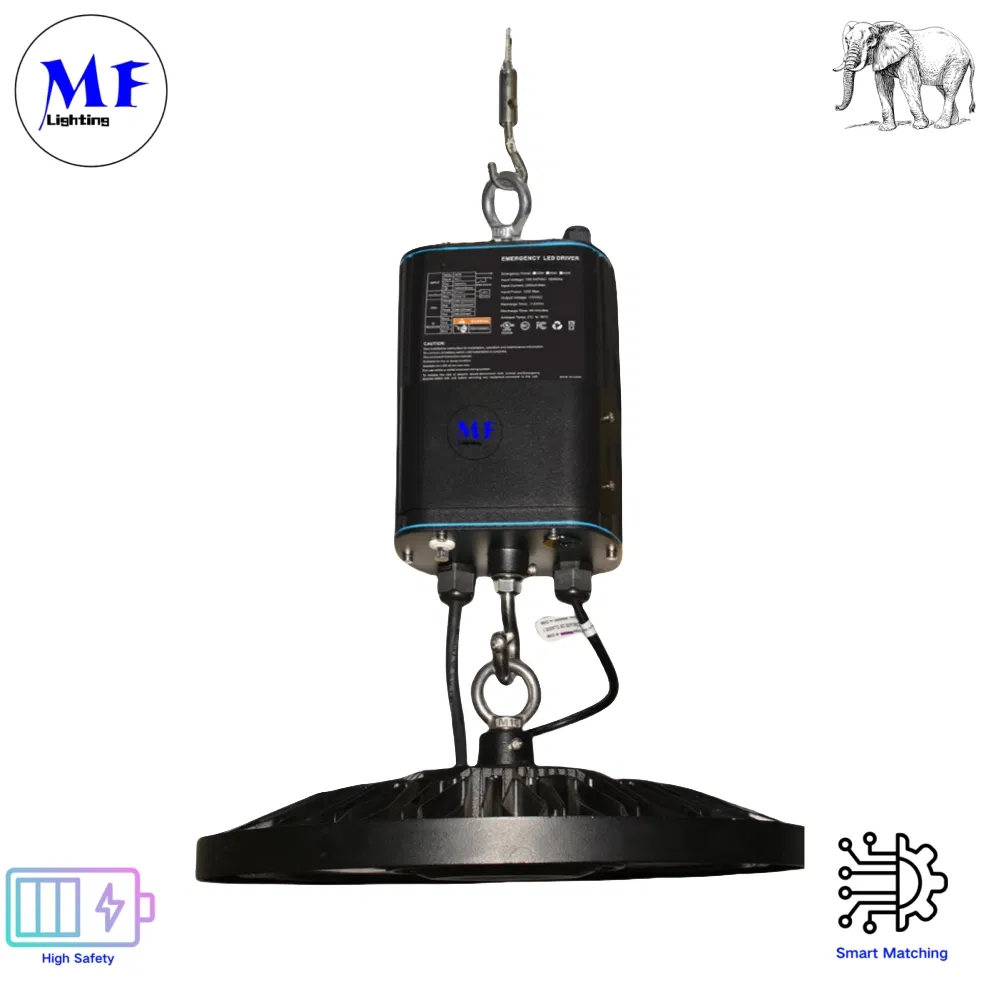 Factory Price 25W 30W 40W Li-ion Battery LED Emergency Driver Panic Emergency Powerpack Backup Ballast Emergency Light Kit UL Listed LED Emergency Driver