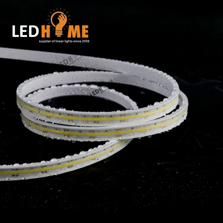 360/420/480/512 LEDs Ultra-Slim COB Flexible LED Strip Light Dots-Free LED Lighting