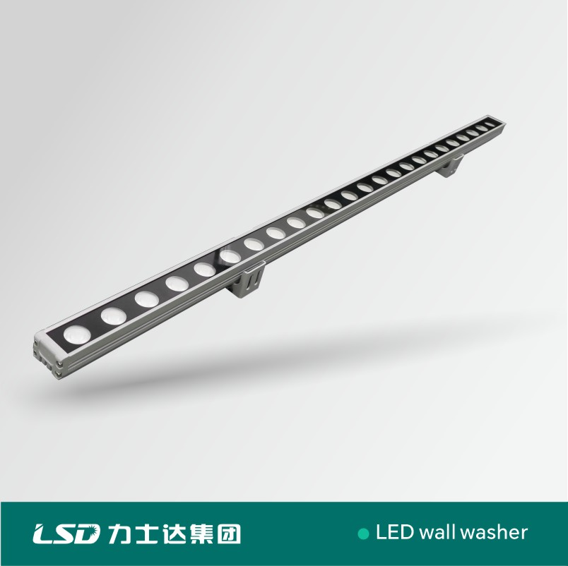 High Quality IP65 Linear RGBW 18W-36W LED Wall Washer DMX512 Outdoor and Facade Lamp